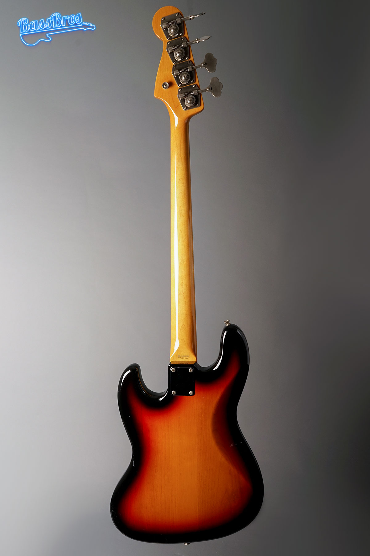 1993 Fender Japan JB-62 FL Jazz Bass Fretless MIJ - BassBros
