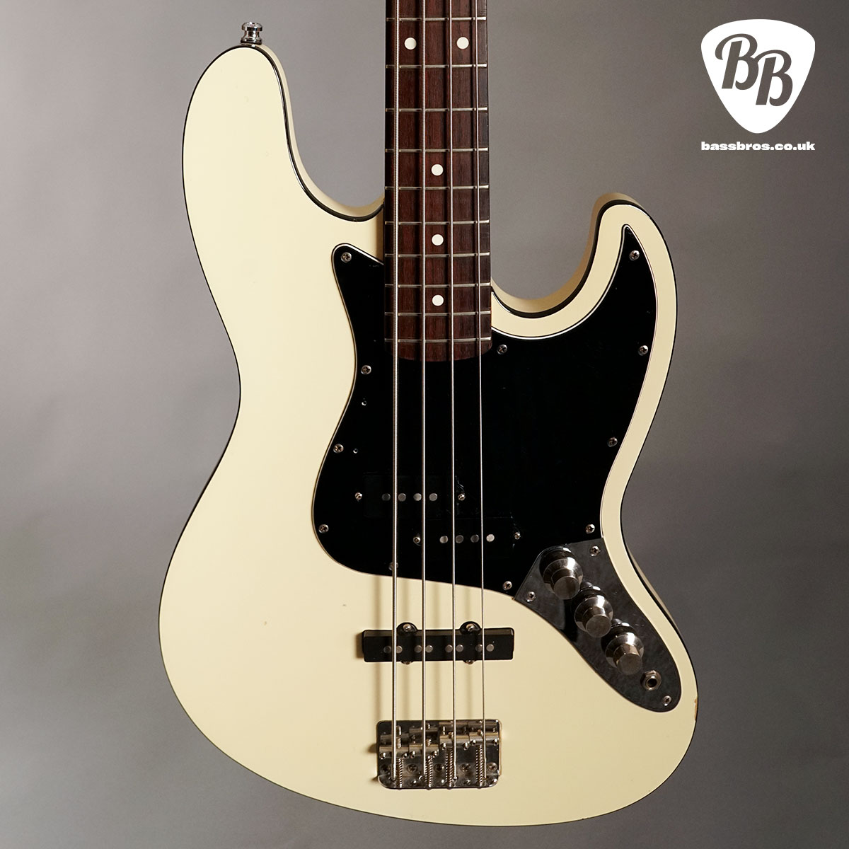 Fender Japan AJB Aerodyne Jazz Bass MIJ Olympic White